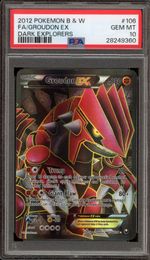 Groudon EX (106/108) - Dark Explorers