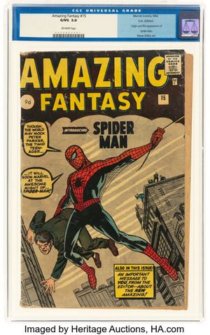 Amazing Fantasy #15 (U.K. Price Variant)