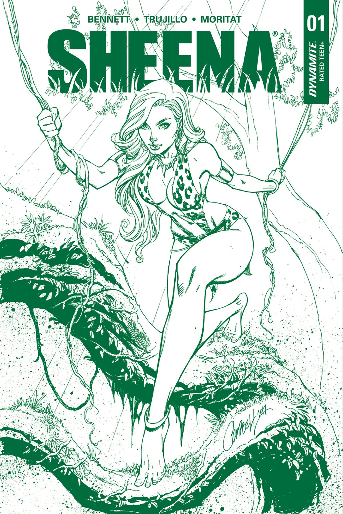 Sheena Queen of the Jungle #1 Comic