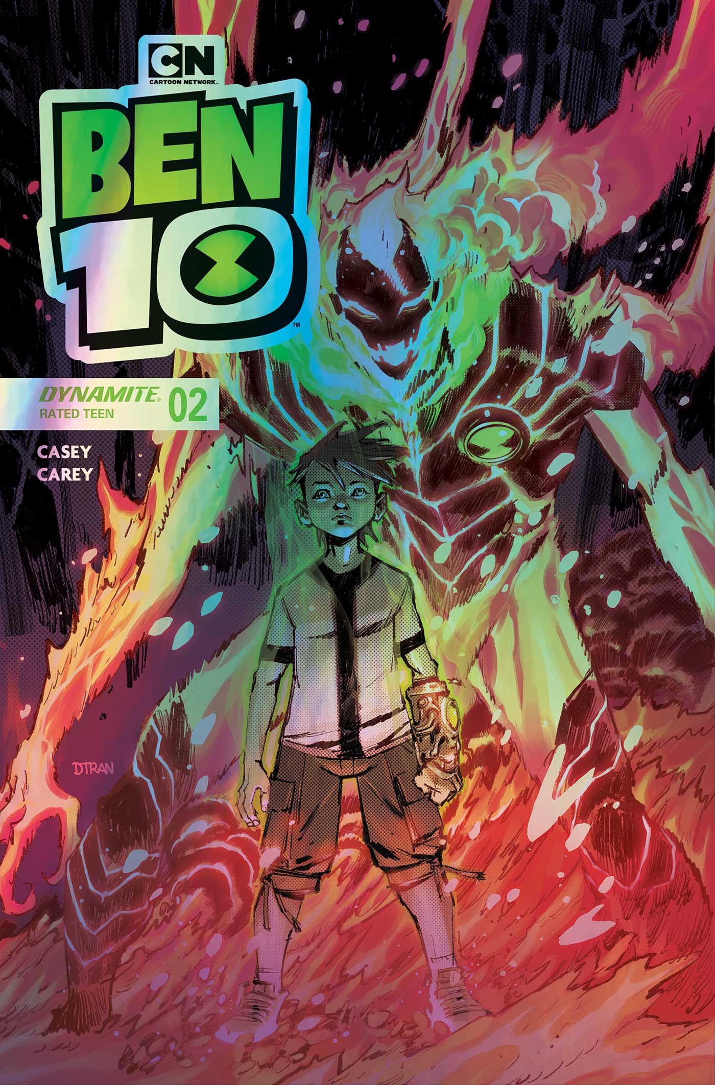 Ben 10 #2 (Cvr Q Inc 1:7 Eric Canete Foil Variant) Comic