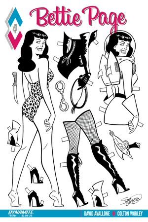 Bettie Page #4 (Cover D 10 Copy Chantler B&w I)