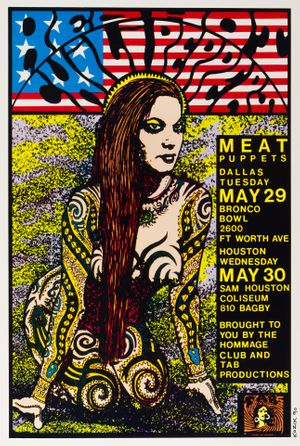 Red Hot Chili Peppers Bronco Bowl & Sam Houston Coliseum 1990