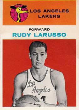 Rudy Larusso 1961 Fleer #26 Sports Card