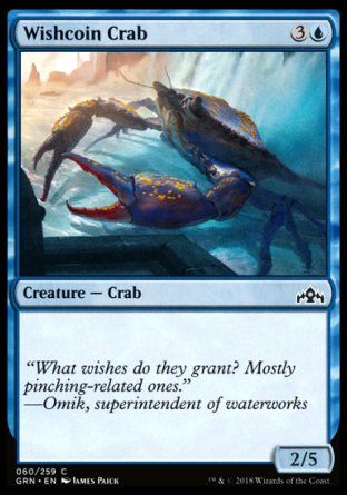 Wishcoin Crab (Guilds of Ravnica) Trading Card