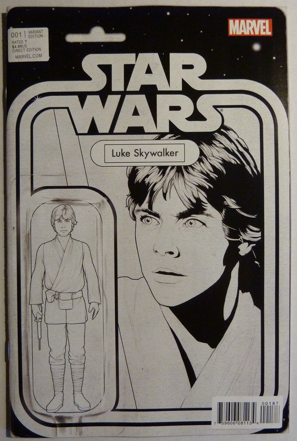 Star Wars #1 (Action Figure Sketch Cover)