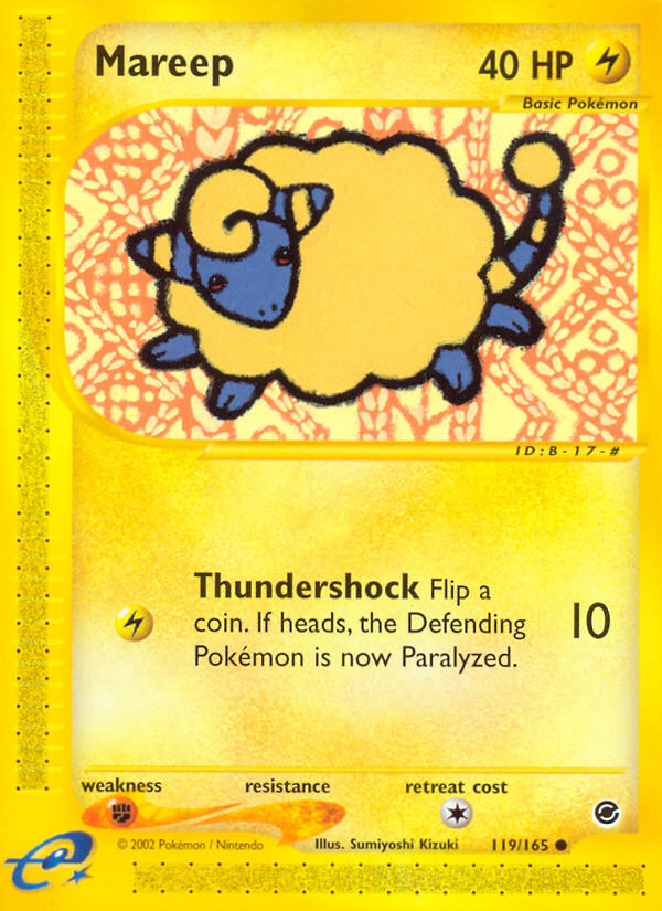 Mareep (119/165) - Expedition Base Set Pokémon Card