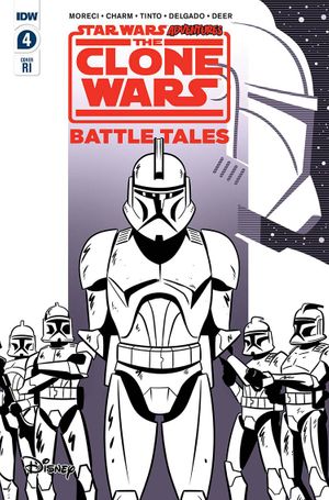 Star Wars Adventures: Clone Wars #4 (10 Copy Cover Charm)