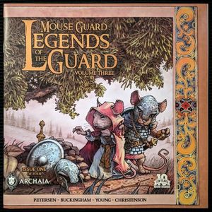 Mouse Guard: Legends of the Guard Vol. 3 #1 (1:10 Unlocked Cover)