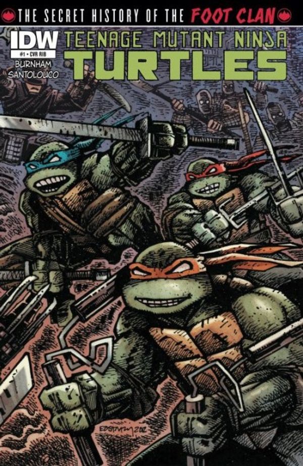 Teenage Mutant Ninja Turtles: Secret History of the Foot Clan #1 (Eastman Variant Cover)