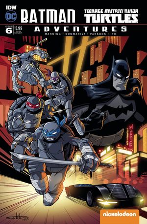 Batman/Teenage Mutant Ninja Turtles Adventures  #6 (Subscription Variant)
