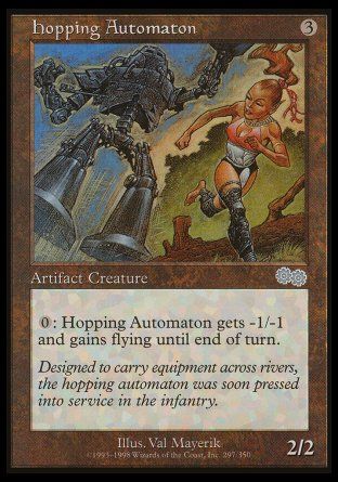 Hopping Automaton (Urza's Saga) Trading Card