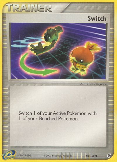 Switch (Trainer: Item) (92/109) - Ruby & Sapphire Pokémon Card