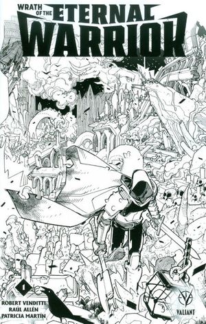 Wrath of the Eternal Warrior #1 (Cover H 50 Copy Cover Lafuente)