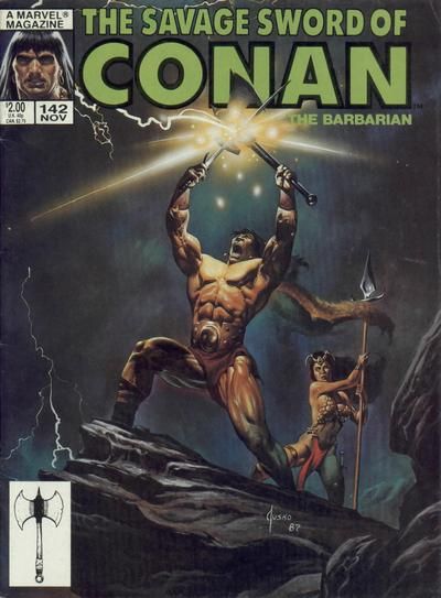 The Savage Sword of Conan #142 Comic