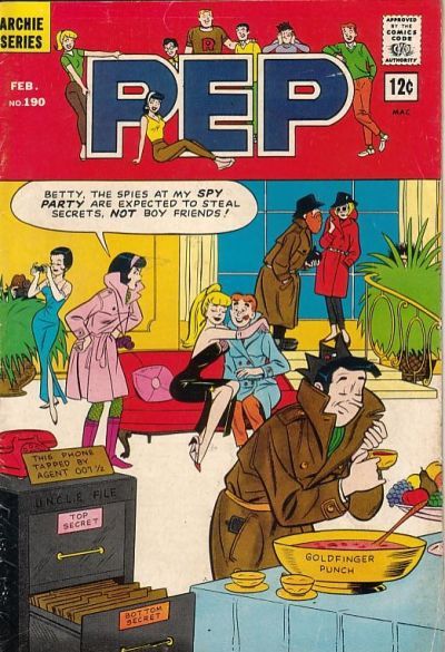 Pep Comics #190 Comic
