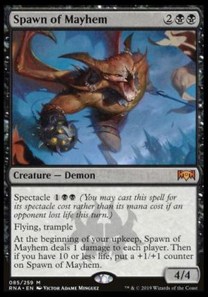 Spawn of Mayhem (Ravnica Allegiance)