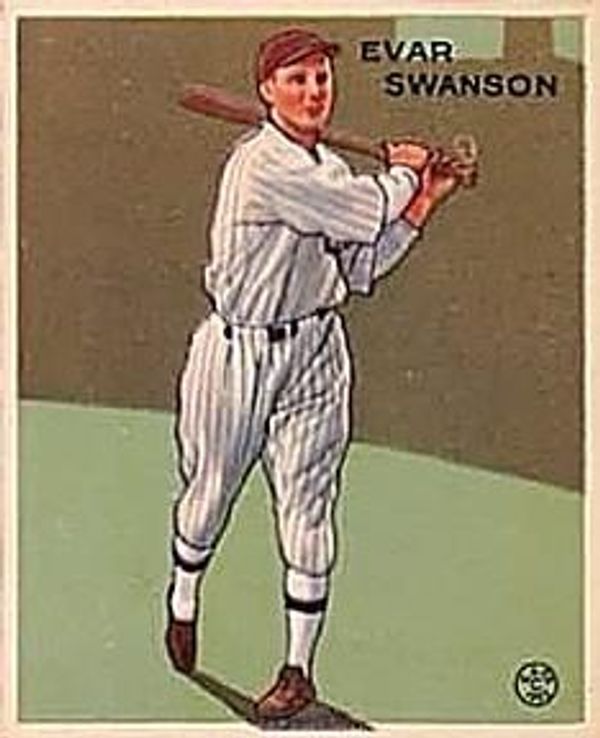 Evar Swanson 1933 Goudey (R319) #195
