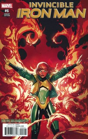 Invincible Iron Man #6 (Yu Resurrxion Variant)