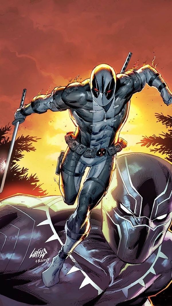 Black Panther vs. Deadpool #1 (RobLiefeldCreations.com Edition B)