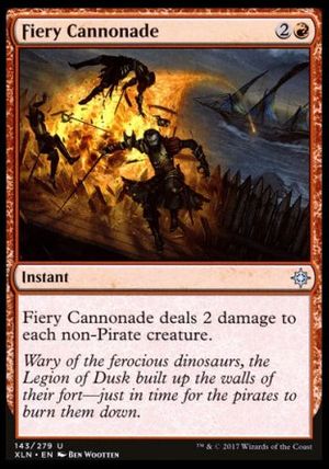 Fiery Cannonade (Ixalan)