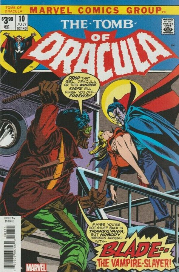 Tomb of Dracula #10 (Facsimile Edition)