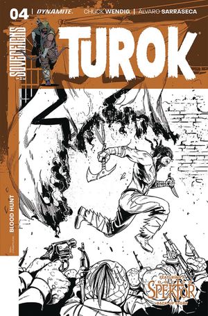 Turok #4 (Cover C 10 Copy Sarraseca B&w)