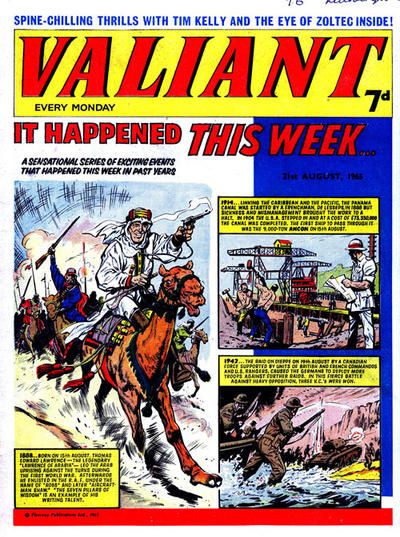Valiant #21 August 1965 Comic