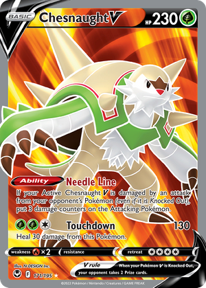 Chesnaught V (171/195) - Silver Tempest
