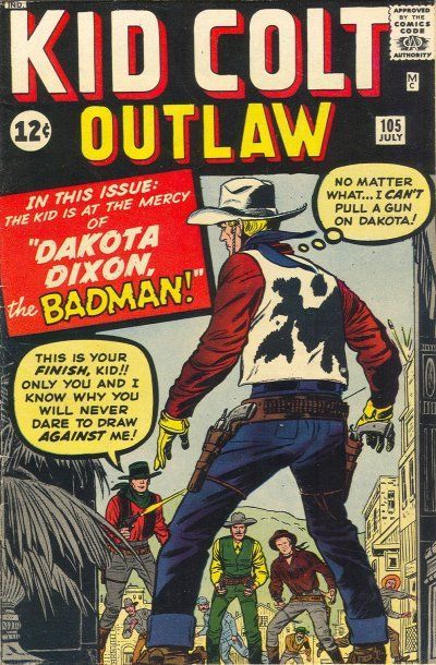 Kid Colt Outlaw #105 Comic