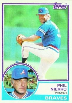 1983 Topps Phil Niekro