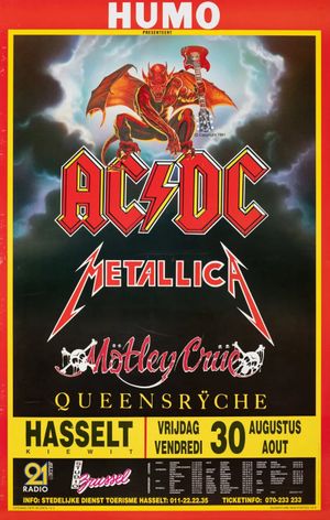 ACDC & Metallica Domein Kiewit 1991
