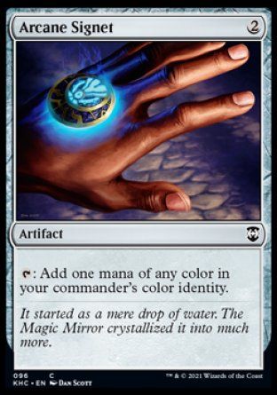 Arcane Signet (Kaldheim Commander Decks) Trading Card