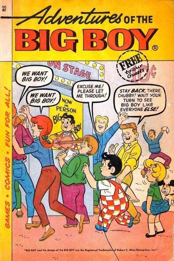 Adventures of Big Boy #82 [West] Comic