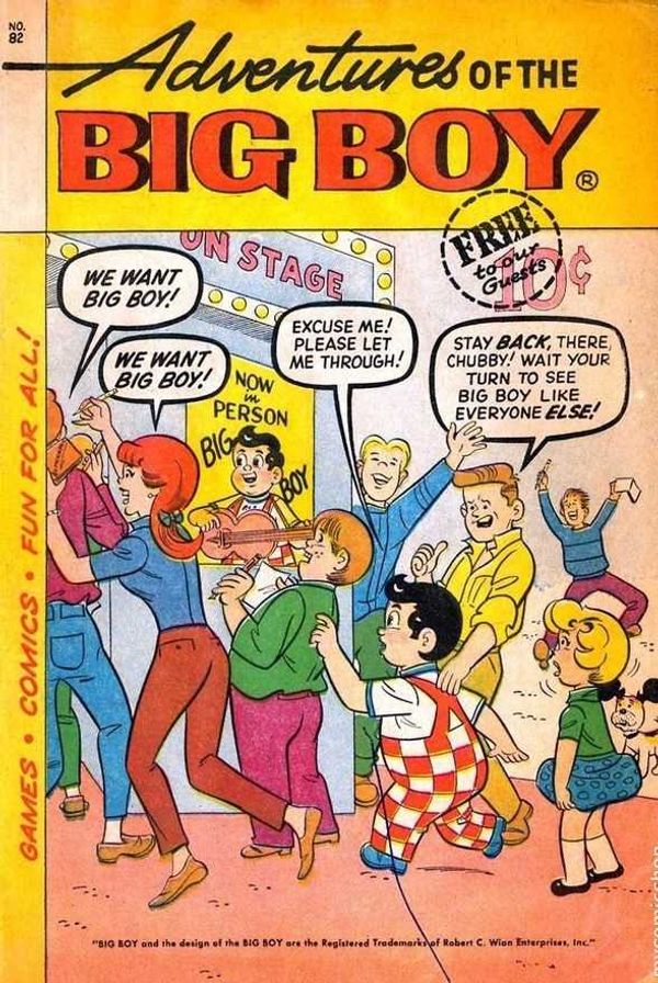 Adventures of Big Boy #82 [West]