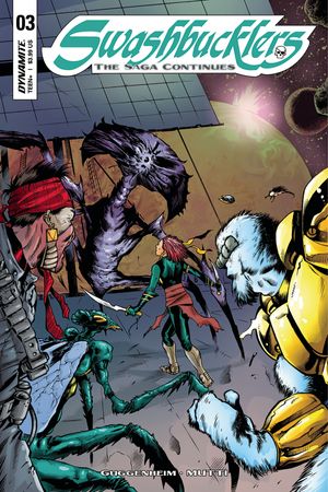 Swashbucklers Saga Continues #3 (Cover B Mutti)