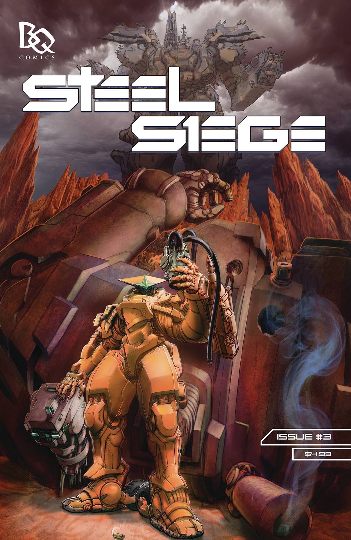 Steel Siege #3 Comic