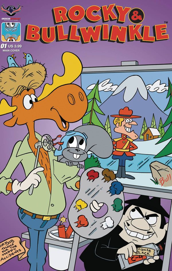 Rocky & Bullwinkle Show #1 (Main Gallant Cover)