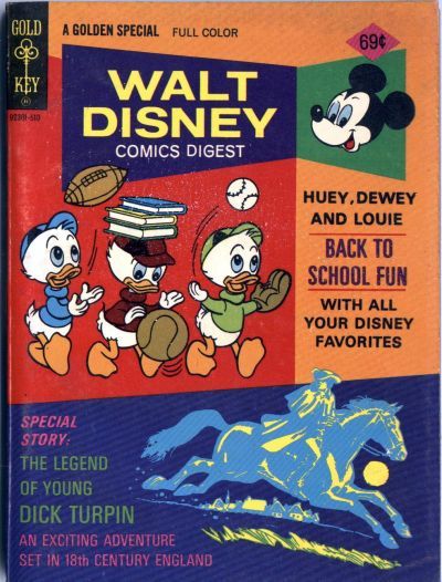 Walt Disney Comics Digest #55 Comic