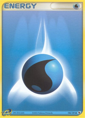 Water Energy (106/109) - Ruby & Sapphire