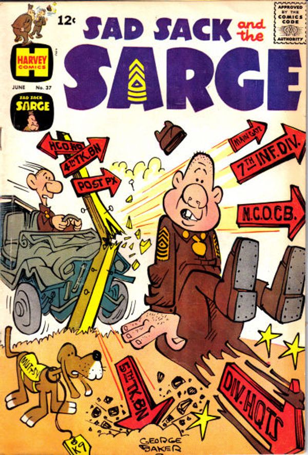 Sad Sack And The Sarge #37