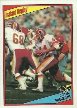 John Riggins 1984 Topps #389 Sports Card