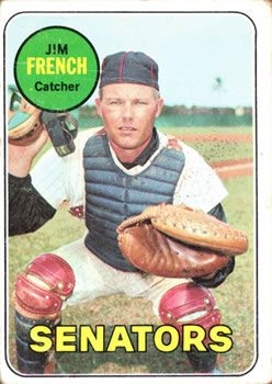 Jim French 1969 Topps #199 Sports Card