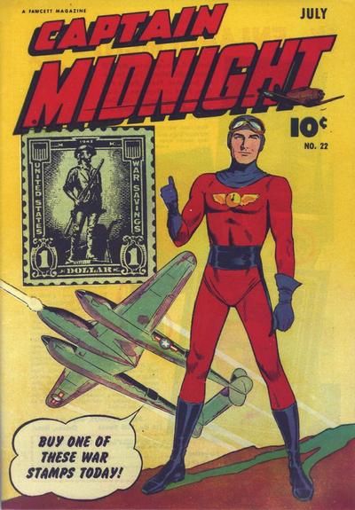 Captain Midnight #22 Comic