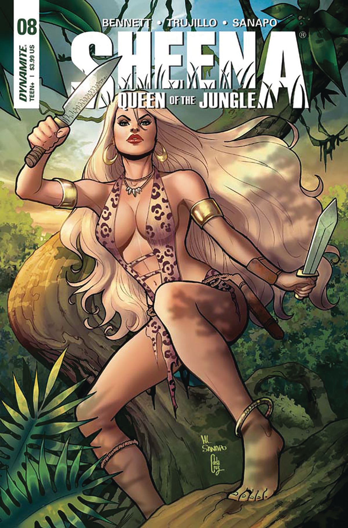 Sheena Queen of the Jungle #8 Comic