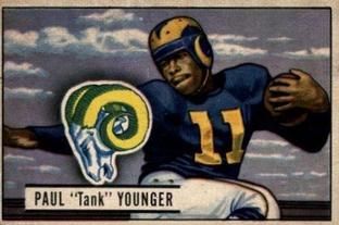 Paul "Tank" Younger 1951 Bowman #112 Sports Card