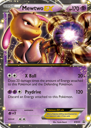 Mewtwo EX (BW45) - BW Black Star Promos