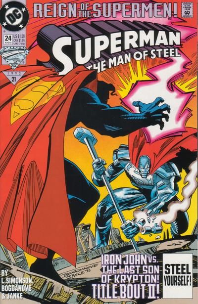 Superman: The Man of Steel #24 Comic