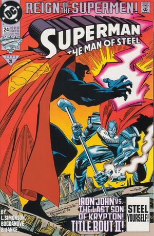 Superman: The Man of Steel #24