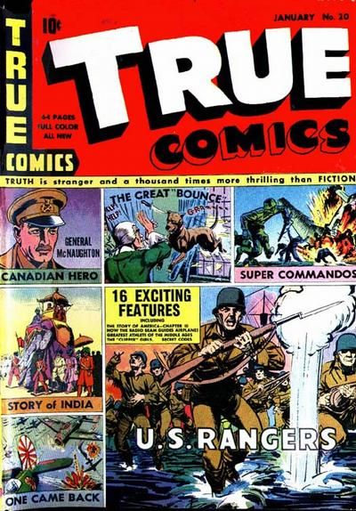 True Comics #20 Comic