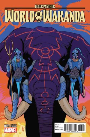 Black Panther: World of Wakanda #3 (Bustos Variant)